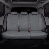 Чехлы Автопилот Экокожа Ромб на Jaecoo J7 (2023+) Чехлы Автопилот Экокожа Ромб на Jaecoo J7 (2023+)